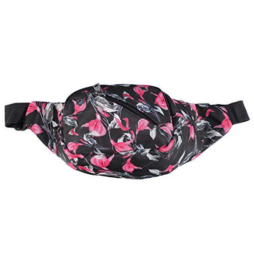 Preisvergleich Produktbild Wasserdichter Laufgürtel Packung Hochwertige Reise-Gürteltasche Multifunktions-Gürteltaschen (Rot)