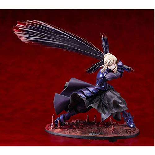 Preisvergleich Produktbild LYLLYL Spielzeug Statue Zweite Yuan Schönheit Spielzeug Modell Cartoon Charakter Geschenk / Sammlung / Schicksal Nacht / Eisen Saba 18 cm Modellspielzeug
