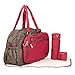My Milestones Duo Detach Diaper Bag (Grey/Red) RS.2995.00