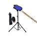 Produktbild LINGLING-Trommel 12 Zoll Dumm Drum Pad Set Drum Mat Elektronische Metronom Geschenk Junge Mädchen Mit Tasche (Farbe : Blau, größe : Drum+Bracket+Drum Bag)