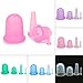 Hrph 4pcs Family Body Massage Helper Anti Cellulite Vacuum Silicone Cupping Cups Health Care