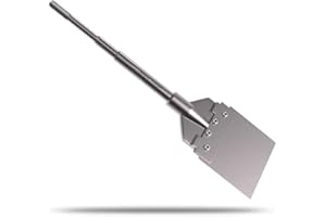 Monkey King Bar SDS Max Floor Scraper，640 x 150MM Tile & Thinset Scaling Chisel SDS max Shank Fits SDS Max Rotary Hammers and Chipping Hammer Drills