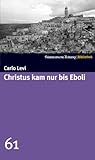 Cover zum Buch Christus kam nur bis Eboli