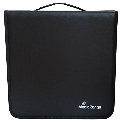 MediaRange BOX95 – Archivierungsmappe für 400 CD/DVD, Kunstleder schwarz - 3