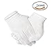 Outee 12 Pairs Dermatological Cotton Gloves Moisturizing Gloves White Cotton Cosmetic Moisturizing Gloves Hand Spa Gloves Moisture Enhancing Glove
