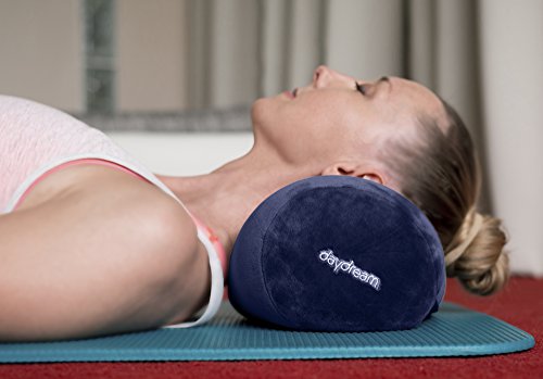 daydream: Nackenrolle mit Mikroperlen aus (weichem) elastischem Plüsch, dunkelblau (N-8003) - 4