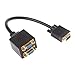 Produktbild Forgun VGA Splitterkabel 1 auf Dual 2 30 cm Konverter Adapter für Computer Monitor Video