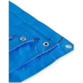 Su Ge&ccedil;irmez PVC-Parafin G&ouml;lgelik &Ccedil;adır-Tente-Branda Mavi 3x3 m