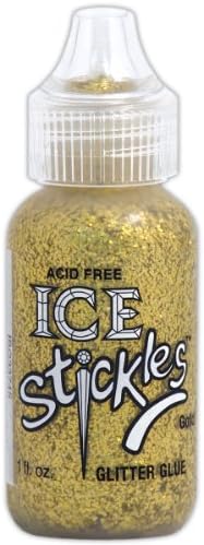 Ice Stickles Ranger Industries Glitter Glues, Gold