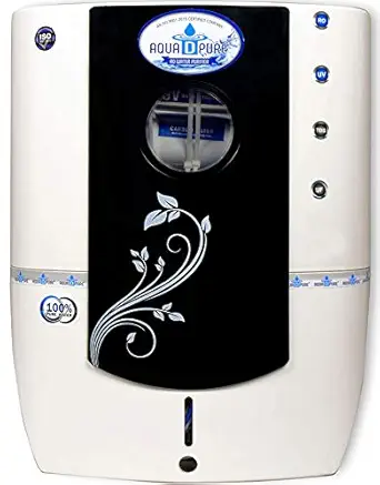 AQUA D PURE 15CHROMEADP01 Aquadpure RO+UV+UF+TDS Water Purifier with Mineral Cartridge (12L)