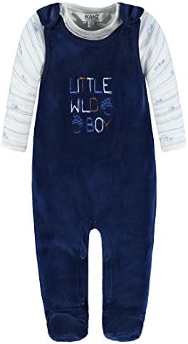 Kanz Boy's 1722561 Footies, Blau (Estate Blue 3380), 3-6 Months