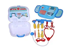 Blue Lotus Doctor Play Sets for Kids | Doctor Medical Tool Kit for Kids | Doctor Pretend Play Sets for Kids, Unisex