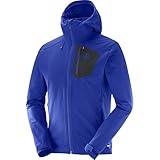 salomon ranger softshell jkt m mit Kapuze, verstellbarer Armabschluss, verstellbarer Saum, durchgehender Reissverschluss, 1 Reissverschluss-Brusttasche, 2 Reissverschlusstaschen