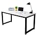 Produktbild Familien Büro Tisch Desk Corner Computer PC Schreibtisch Esstisch Computertisch fuer Studenten Familien Arbeiter Lehrer Alles Praktisch (Weiß)