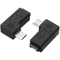 Rechtwinkliger Micro-USB auf Mini-USB-Buchse, Kabelverlängerung – 90 Grad B Micro-USB-Stecker auf Mini-Buchse, Adapter für MP3-Kamera, Smartphone, Tablets (rechts