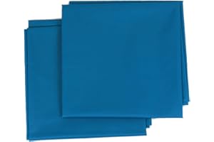 INTERWEAVE HEALTHCARE Pack of Two Re-usable Tubular Blue Slide Sheets 71cm x 122cm Each | Patient Moving & Patient Handling