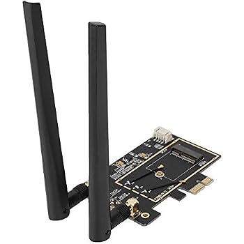 BCM943602CS dahili masaüstü Wifi kart adaptörü 802.11AC BT 4.0 PCI E 3 anten ile