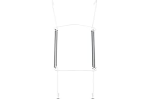 WINSOME Invisible Plate Hangers for Wall | Decorative Dish Display Holders Hanging Wires Spring Hook Holder Fit to Hang on Wall (White Plate Hanger) (20 - 25 cm)