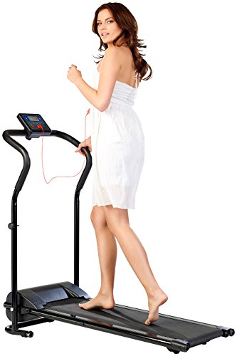 newgen medicals Laufband LF-203.mini mit 3 Sport-Programmen, zusammenklappbar - 4