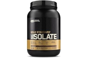 ZEROLAB OPTIMUM NUTRITION GOLD STANDARD 100% ISOLATE, Saveur Chocolate, 930 g