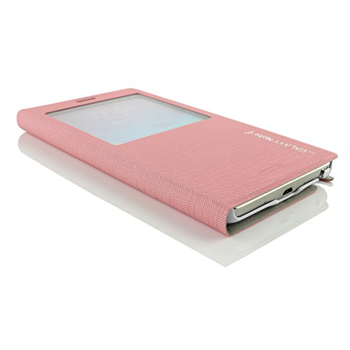 Urcover Samsung S-View Funda Carcasa Protectora Completa View Case Funda Libro Samsung Galaxy Note 4 Fucsia reviews Urcover Samsung S-View Funda Carcasa Protectora Completa View Case Funda Libro Samsung Galaxy Note 4 Fucsia