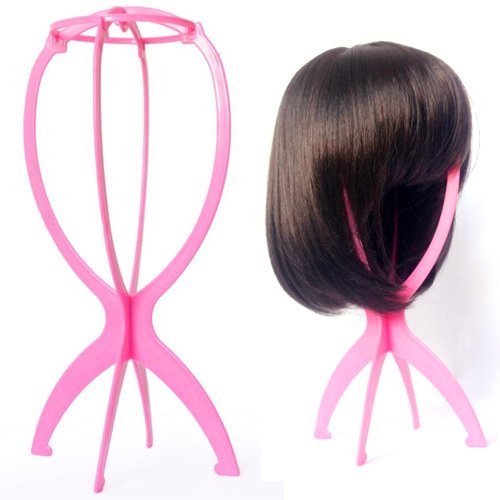 RZWD Folding Stable Durable Wig Hair Hat Cap Holder Stand Holder Display Tool