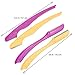 RUIMIO Eyebrow Razor Eyebrow Shaper 4pcs with Eyebrow Stencil 9pcs