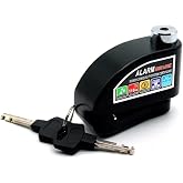 Hobimtek Motosiklet Disk Kilidi Alarmlı Motor Kilidi 110 DB Waterproof Y&uuml;ksek Kaliteli Siyah