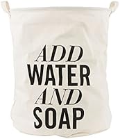 HOUSE DOCTOR Ls0404 W&auml;schekorb Add Water And Soap, Hanf, dia: 40cm, h: 50cm