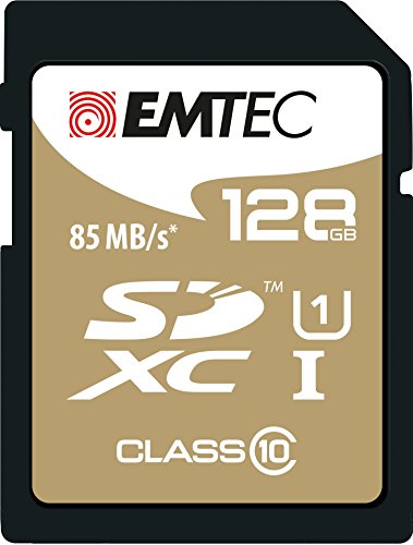 Emtec Carte SD 128GB UHS-I U1 EliteGold ...