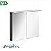 Produktbild Fackelmann LED Spiegelschrank 80 cm dunkle eiche Energieeffizienz A++ Serie B.Perfekt