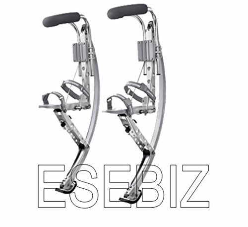 Esebiz Skyrunner Hombres Jóvenes Jumping Stilts Pogo zancos 155 ~ 200 IBS/70 ~ 90kg