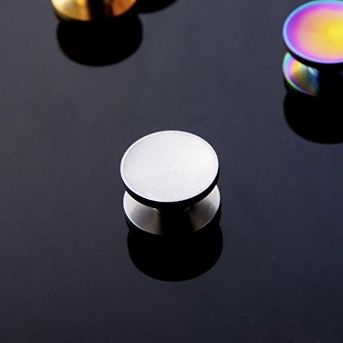 Tefamore 1 Stück 606/608 / R188 Lager Thumb Button Set / Finger Cap für Fidget Hand Spinner EDC，Silber - 2