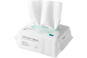 Babycare Cotton Tissue – 60 Pcs, Dry and Wet Dual-Use Baby Face and Hand Wipes