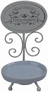 Vintage Bad SEIFENSCHALE Shabby CHIC IM ANTIK Stil SEIFENABLAGE Weiss