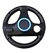 Produktbild natthom-Racing-Lenkrad, für Nintendo Wii Mario Kart, Schwarz