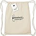 Produktbild ShirtInStyle Gym Sack hochwertiger Turnbeutel Heimathafen Edinburgh Farbe Natur