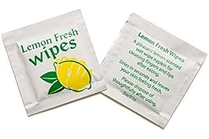 200 Individual Preema Lemon Scented Wet Wipes