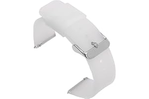 Shieranlee Quick Fit Pulsera Deportiva de Silicona de Repuesto Compatible con 12MM 14MM 16MM 18MM 19MM 20MM 21mm 22MM 24MM Watchband Watch Strap