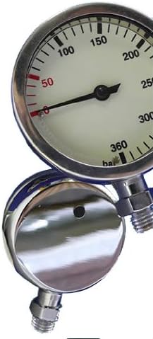 Dive Team Tech SPG - Chrome 2.5" (63mm) - 450bar
