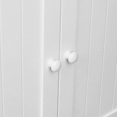anaterra Waschbecken Unterschrank in weiß Waschbeckenschank Unterschrank Badezimmer Schrank MDF - 5