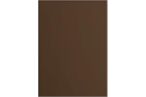 VAESSEN CREATIVE Florence Papier Cartonné Marron Lisse - A4 - Hazelnut - 10 feuilles - 216 g/m² - Papier pour Scrapbooking, Carterie, Perforation et Faire Part de Mariage