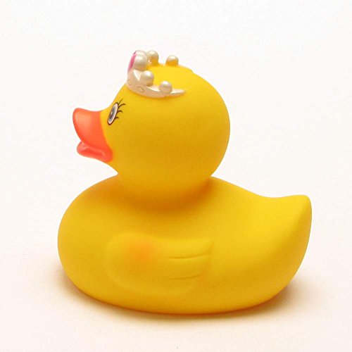 DUCKSHOP | Badeente Prinzessin | Quietscheente | L: 7,5 cm - 4