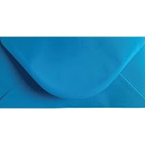 Farbige Briefumschläge DIN L – 110x220 Mm, Violett, 75 Stück
