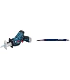 Scie Sabre Bosch GSA 12V-14 Professionnelle - Kit Avec 2 Batteries 3.0Ah, Chargeur Et Coffret L-Boxx - 5