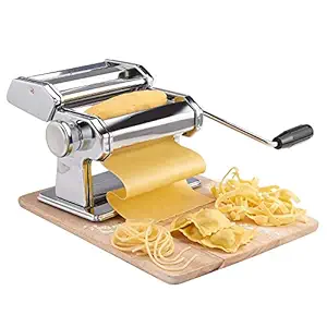 Proton Stainless Steel Noodles Cutter Roller, Pasta Maker Machine (3 in 1)