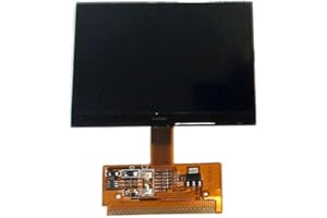 Almencla Automóvil VDO FIS Cluster Pantalla LCD para Todos Coches de Negro