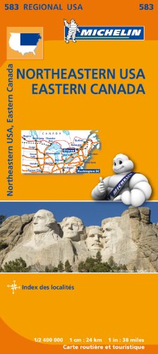 Download Carte Northeastern USA Eastern Canada Michelin