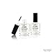 6 x TOP COAT BIG NAIL VARNISH POLISH CLEAR NAIL VARNISH 20 ML WITH PURSE