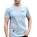 Produktbild TWISFER Herren Rundhals T-Shirt Kurzarm Brief Druck Casual Tee Sweatshirt Mode Blusen Streetwear Sportlich Sommerkleidung Sommer Tops